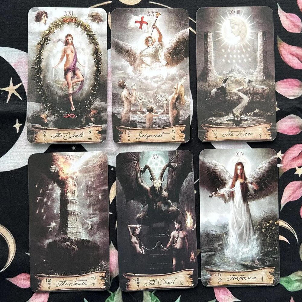 Heaven and Earth Tarot Card Deck - Spiritual Guidance Fortune Telling Tool